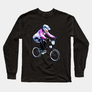 bmx race Long Sleeve T-Shirt